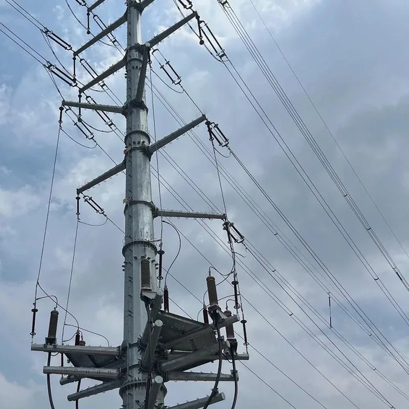 Multi-Circuit Cable Riser Pole